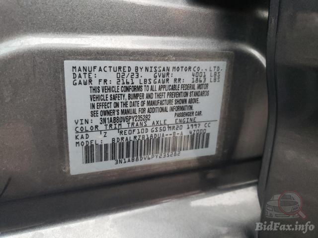 nissan-sentra-sr-2023-3n1ab8dv6py235282-img12.jpg